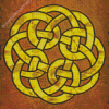 Gold Celtic Knot Diamond Painting