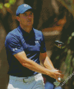 Golfer Jordan Spieth Diamond Painting