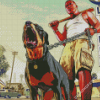 Grand Theft Auto V Video Game Diamond Painting