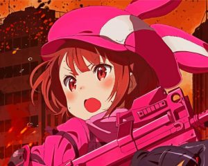 Gun Gale Online Diamond Painting