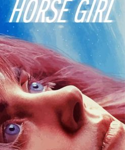 Horse Girl Movie Poster Diamond Painting