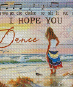 I Hope You Dance Art Diamond Painting