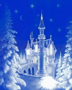 Ice Castle Art Diamond Painting