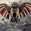 Indigenous Owl Diamond Painting
