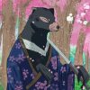 Japanese Tasmanian Devil Diamond Painting