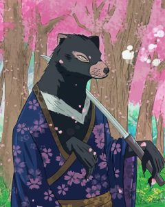 Japanese Tasmanian Devil Diamond Painting