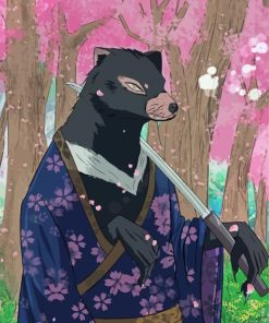 Japanese Tasmanian Devil Diamond Painting