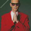 John Waters With Glasses Diamond Painting