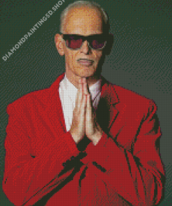John Waters With Glasses Diamond Painting