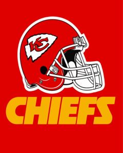 Kansas City Chiefs Helmet Diamond Painting