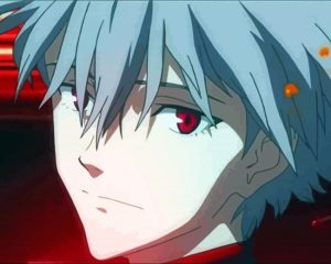 Kaworu Nagisa Anime Character Diamond Painting