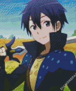 Kirito Manga Anime Diamond Painting