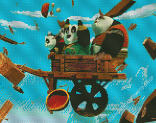 Kong Fu Panda Diamond Painting