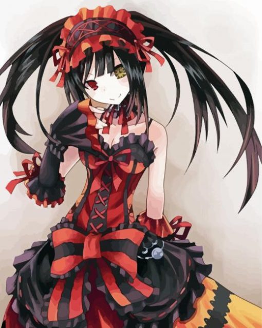 Kurumi Date A Live Character Diamond Painting