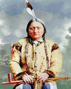 Leader Sitting Bull Diamond Painting