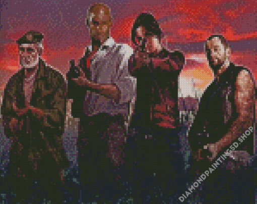 Left 4 Dead Video Game Diamond Painting