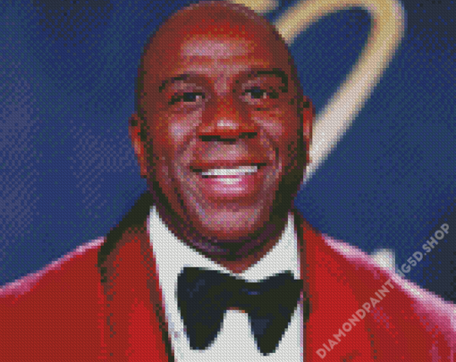 Magic Johnson Player Diamond Painting