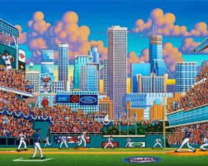 Minnesota Twins Match Diamond Painting