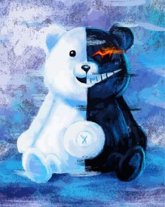 Monokuma Character Diamond Painting