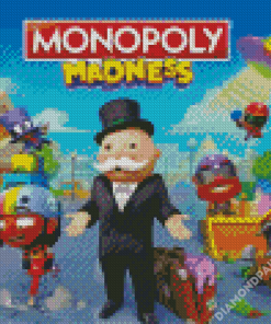 Monopoly Poster Diamond Painting