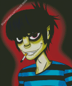 Murdoc Niccals Smoking Diamond Painting