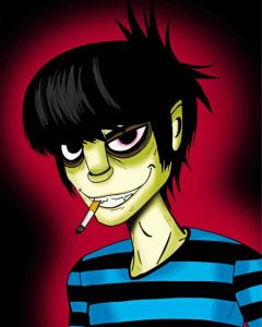 Murdoc Niccals Smoking Diamond Painting