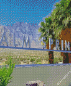 Palm Springs Diamond Painting