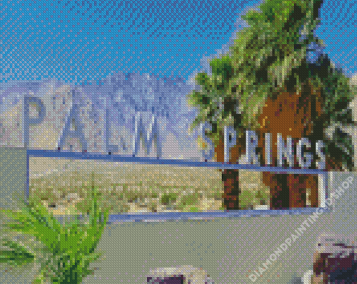 Palm Springs Diamond Painting