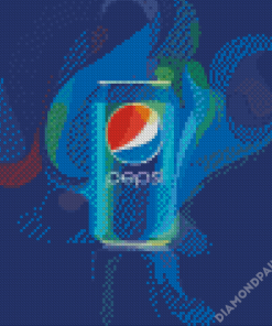 Pepsi Art Illustration Diamond Painting