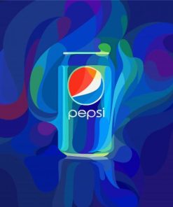 Pepsi Art Illustration Diamond Painting