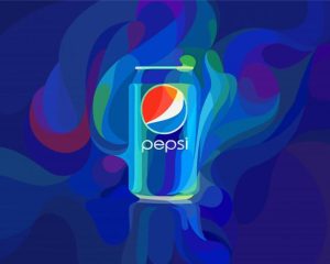 Pepsi Art Illustration Diamond Painting