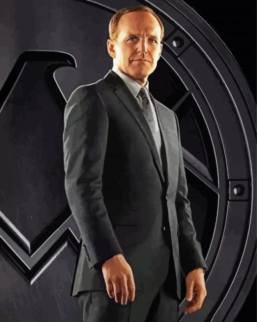 Phil Coulson Character Diamond Painting
