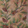 Pine Cones And Spruce Branches Diamond Painting