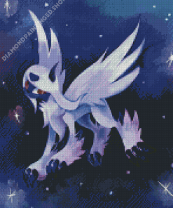 Pokemon Anime Absol Diamond Painting