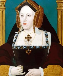 Portrait Catherine Of Aragon Diamond Painting