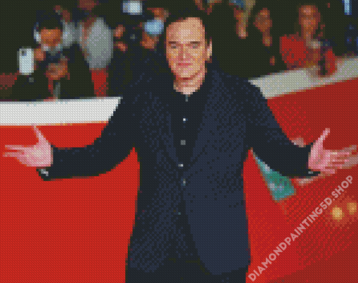 Quentin Tarantino Filmmaker Diamond Painting