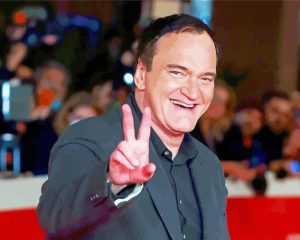 Quentin Tarantino Smiling Diamond Painting