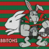 Rabbitohs Rugby Team Diamond Painting