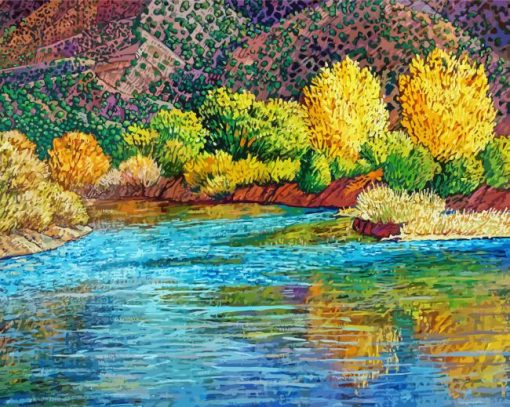 Rio Grande River Art Diamond Painting