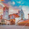 Rocca Maggiore Assisi Diamond Painting