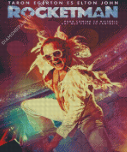 Rocketman Poster Diamond Painting
