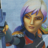 Sabine Wren Diamond Painting