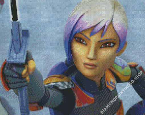 Sabine Wren Diamond Painting