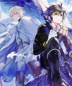 Seraph Of the End Characters Diamond Painting