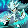 Silver The Hedgehog Diamond Painting