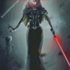 Sith Lady Diamond Painting