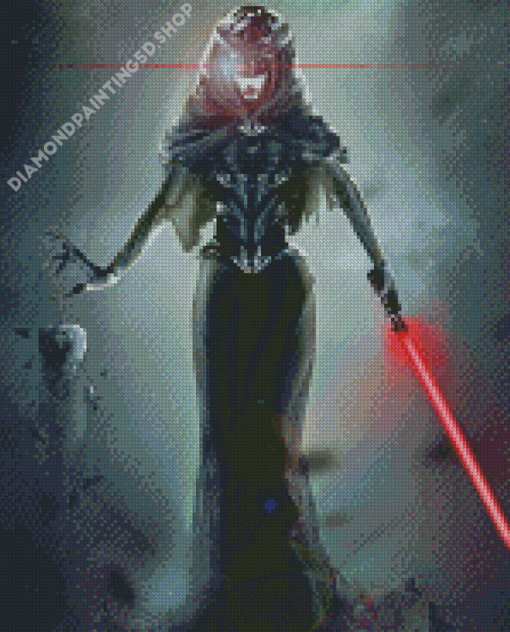 Sith Lady Diamond Painting