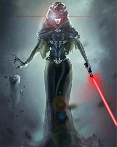 Sith Lady Diamond Painting