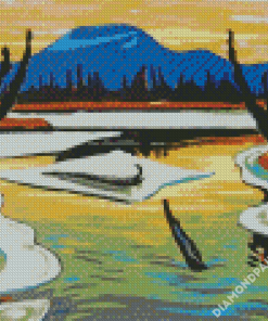 Smart River A Y Jackson Diamond Painting