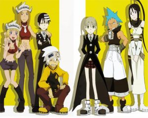 Soul Eater Manga Serie Diamond Painting